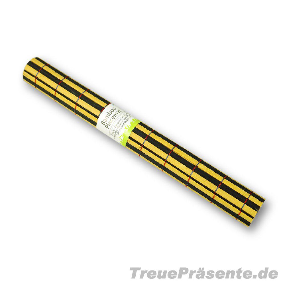 TreuePr&auml;sent Tischset aus Bambus