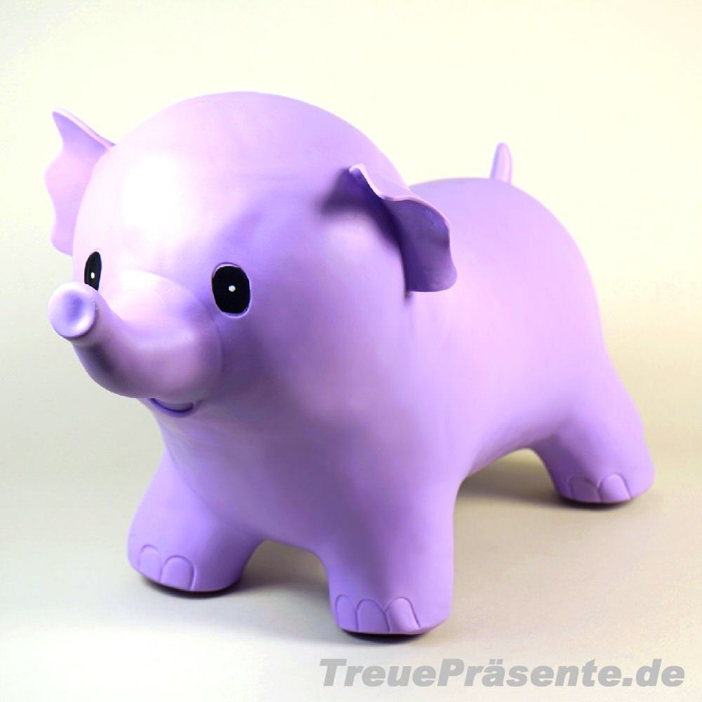 TreuePr&auml;sent H&uuml;pfelefant aufgeblasen