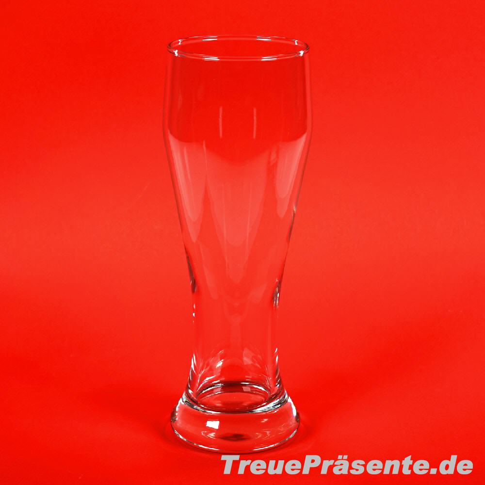 TreuePräsent Weißbierglas 0,5 Liter