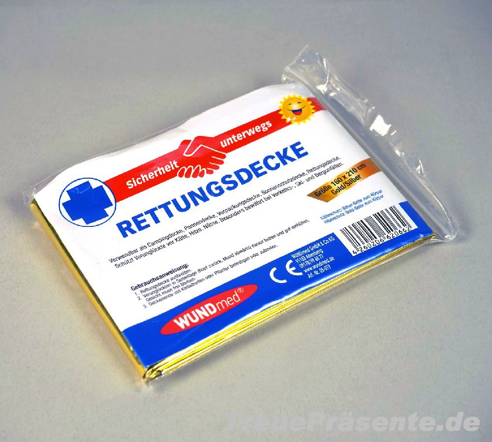 TreuePr&auml;sent Rettungsdecke