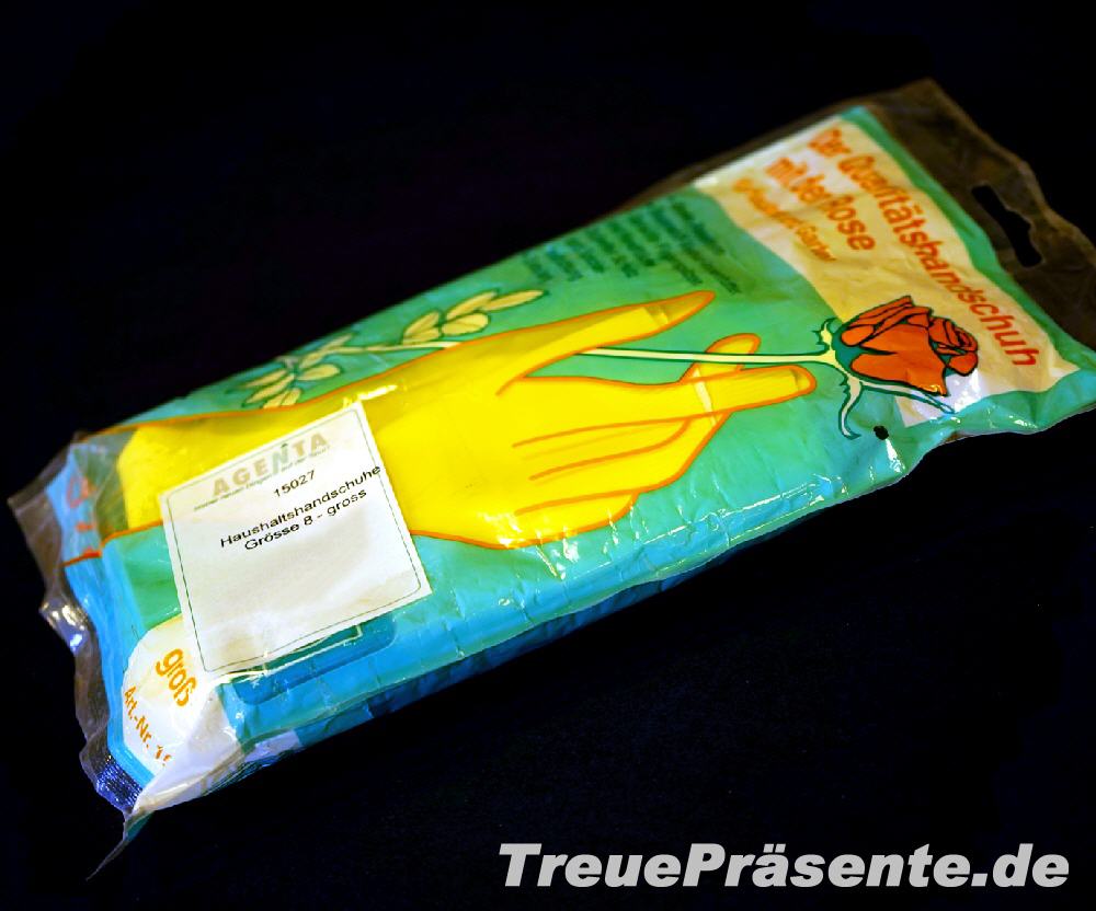 TreuePr&auml;sent Gummi-Handschuhe gro&szlig;