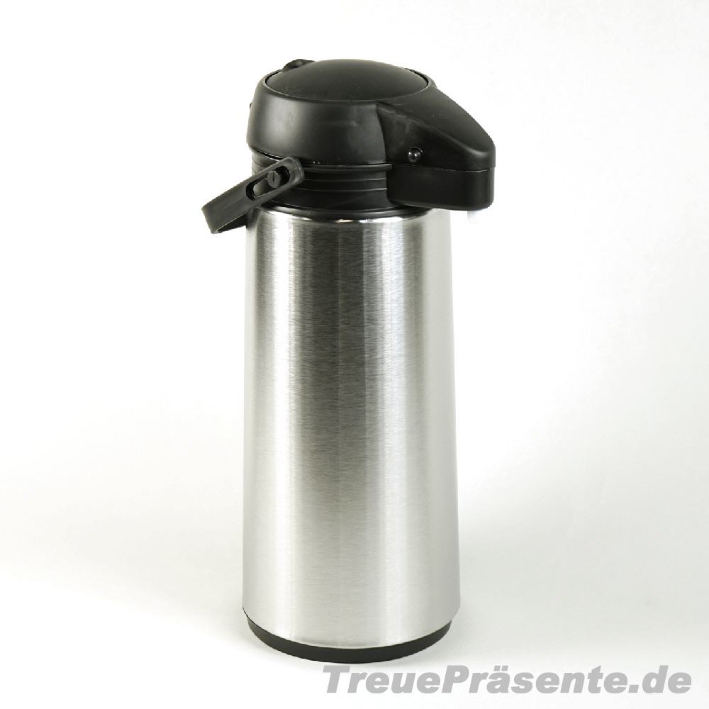 TreuePr&auml;sent Thermoskanne mit Spender