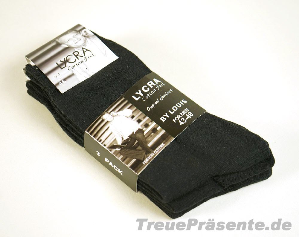 TreuePr&auml;sent M&auml;nnersocken 3er-Set