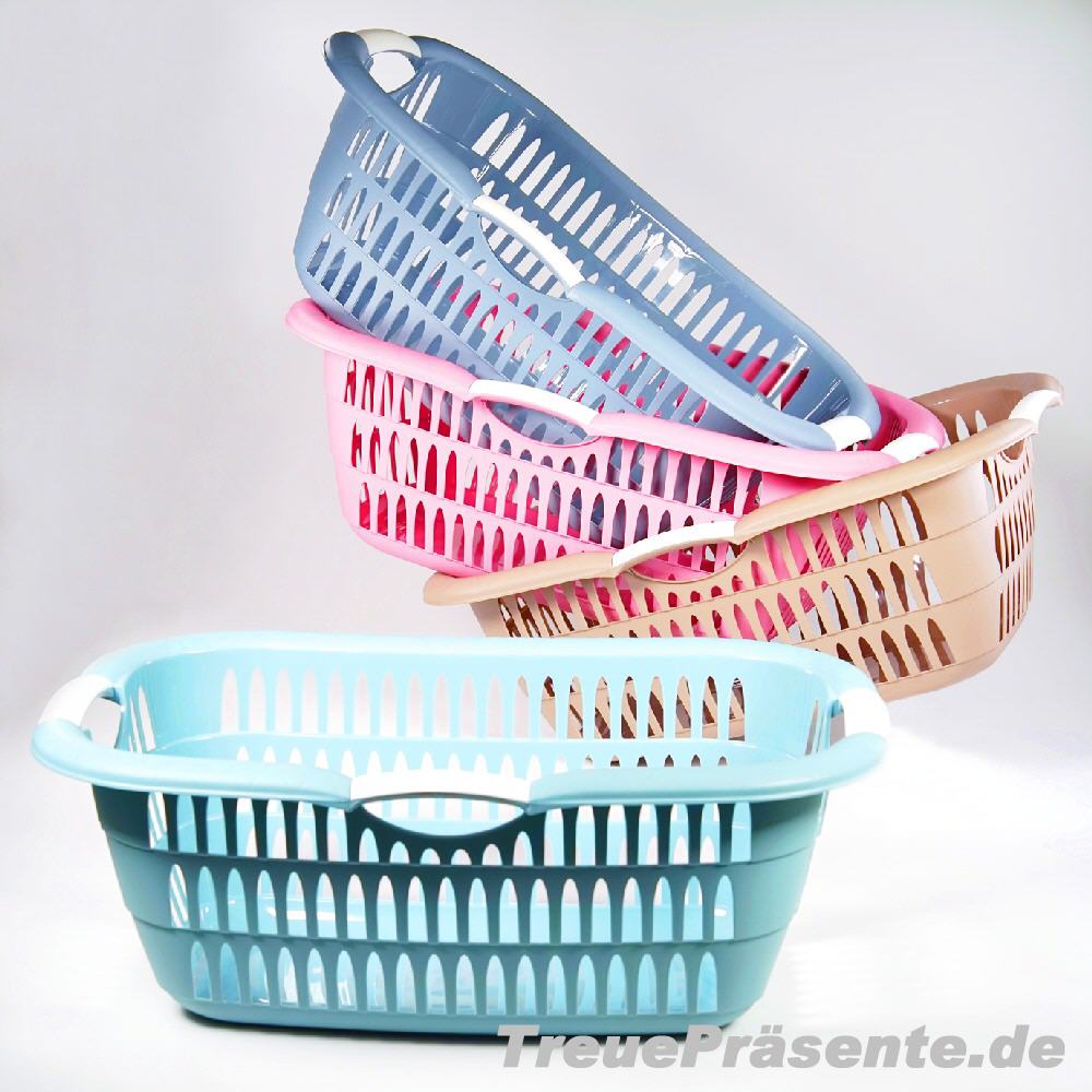 W&auml;schek&ouml;rbe aus Kunststoff pastell