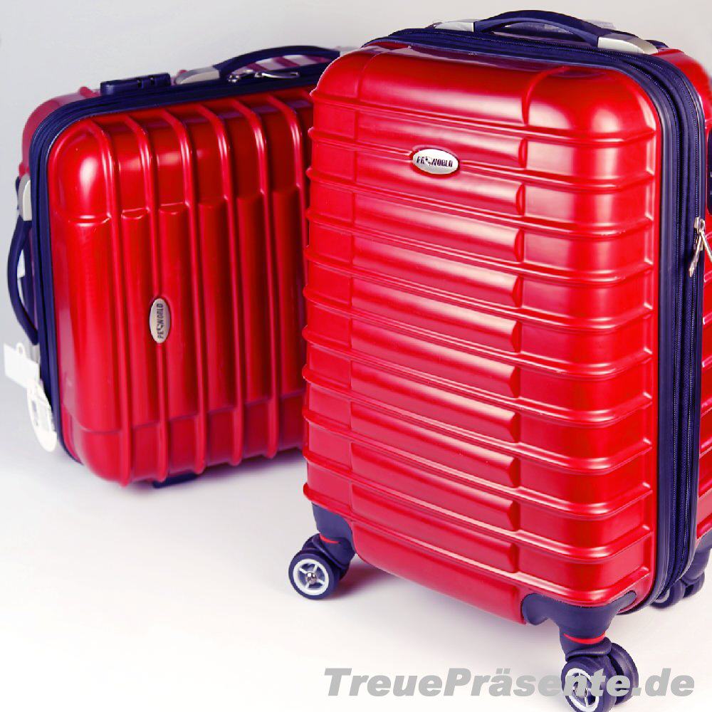 Trolley-Set rot 2-teilig