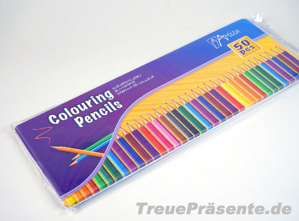 TreuePr&auml;sent Buntstifte Box