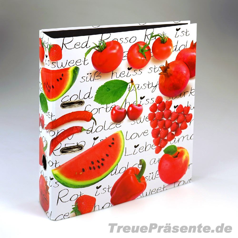 Motivordner Rote K&ouml;stlichkeiten