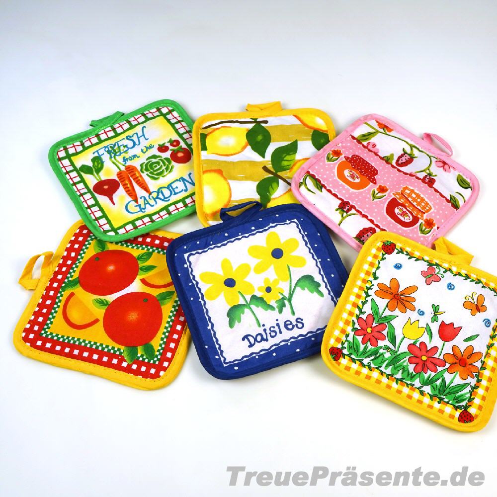 Topflappen bedruckt