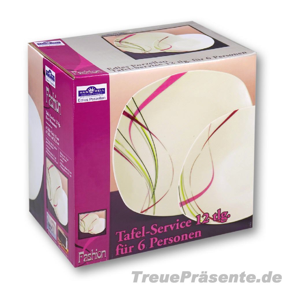 Tafel-Service Fashion 12-teilig