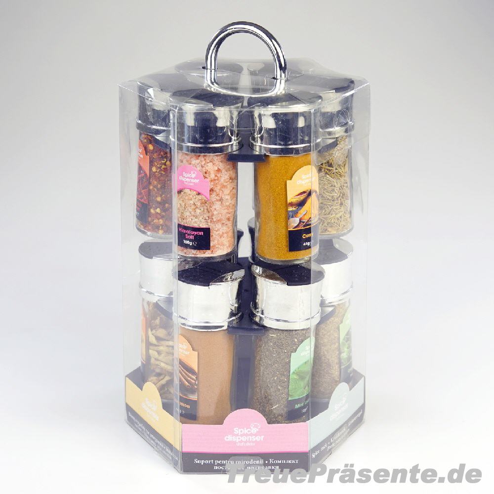 13teiliges Gew&uuml;rz-Karussell