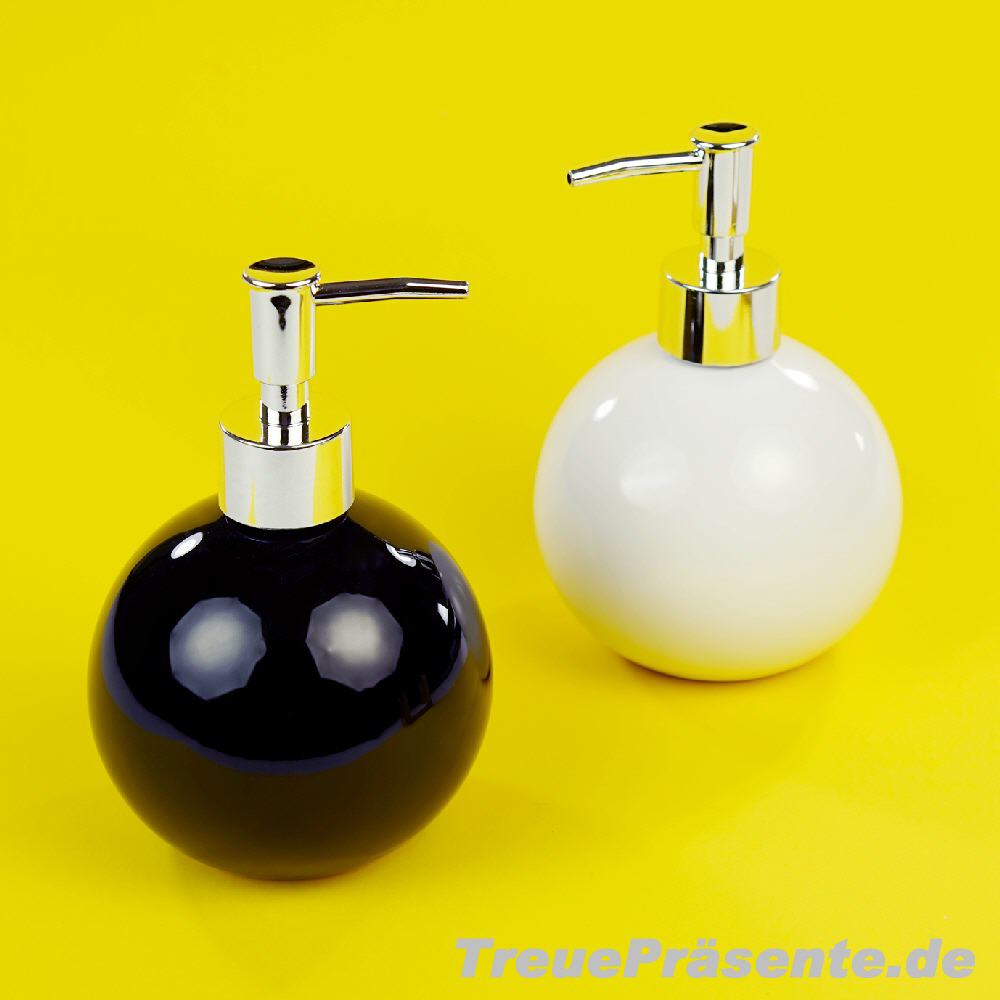 Seifenspender Schwarz - Weiss