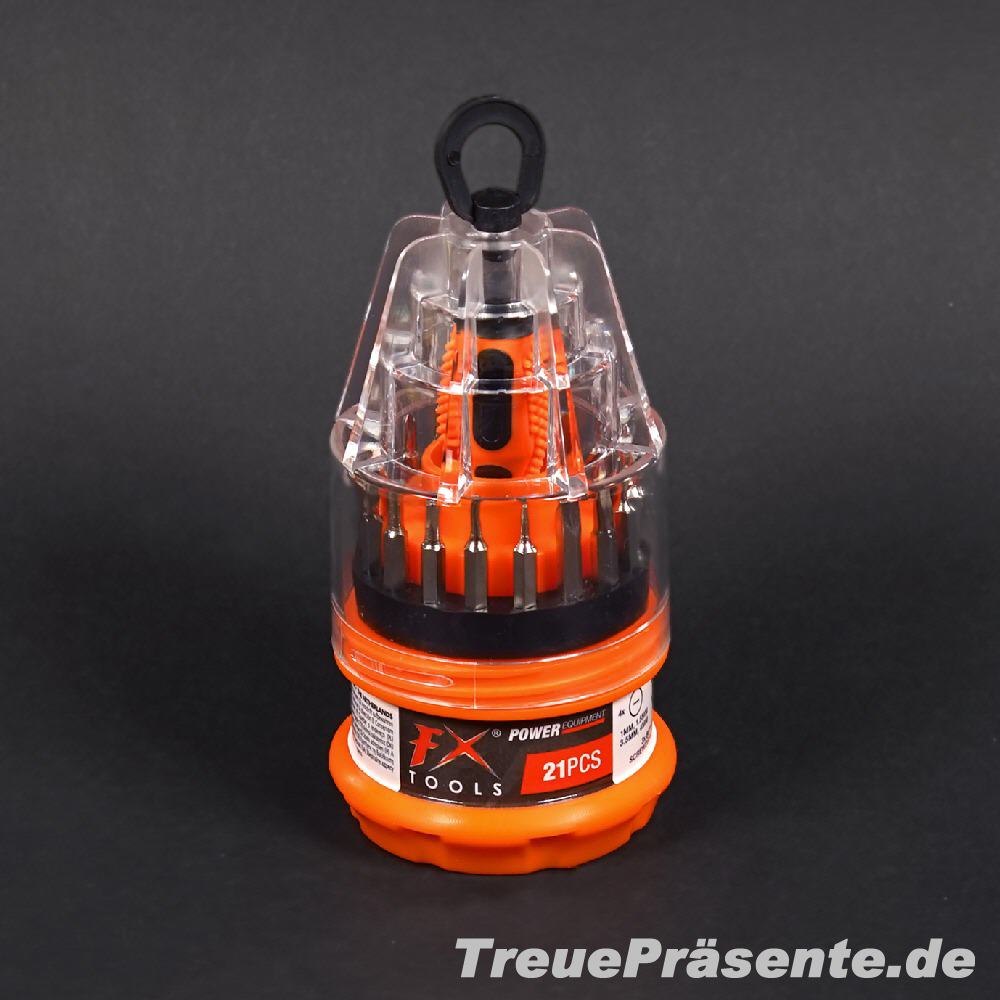 Schraubendreher Bitset 21teilig