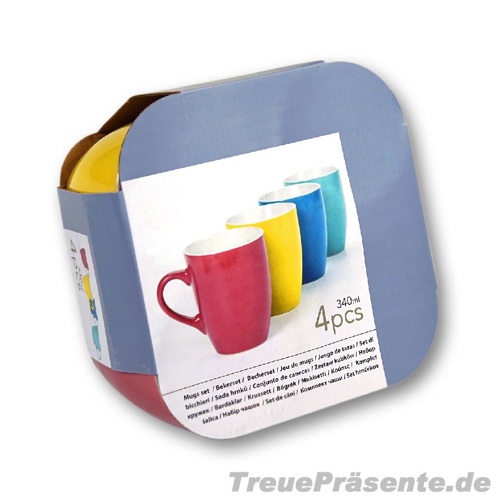 Kaffeebecher 4er-Set