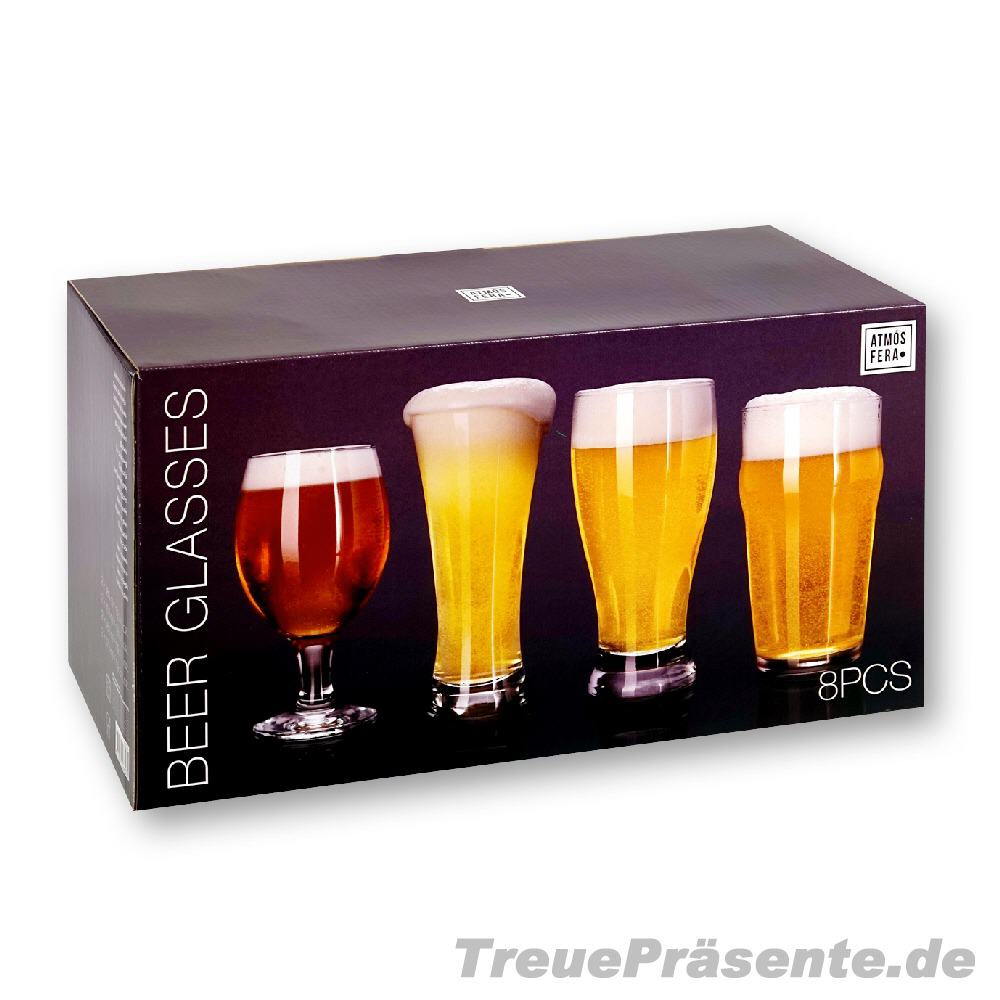 Biergl&auml;ser-Set 4 x 2 St&uuml;ck