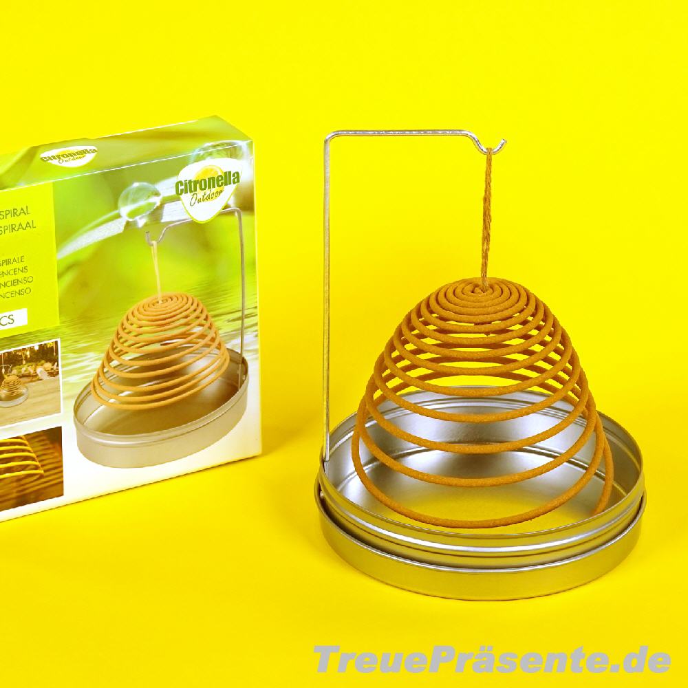 Citronella-Spirale zum Aufh&auml;ngen