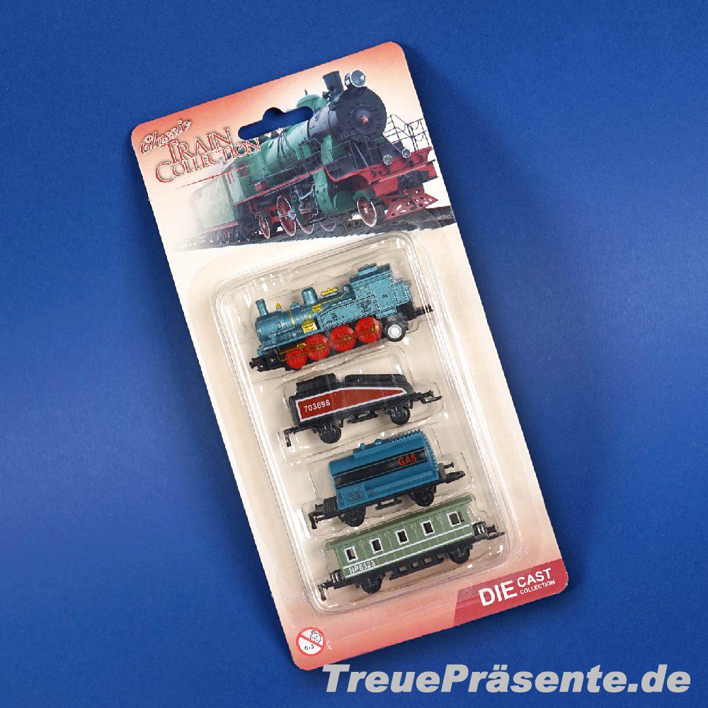 Modell-Zug aus Metall