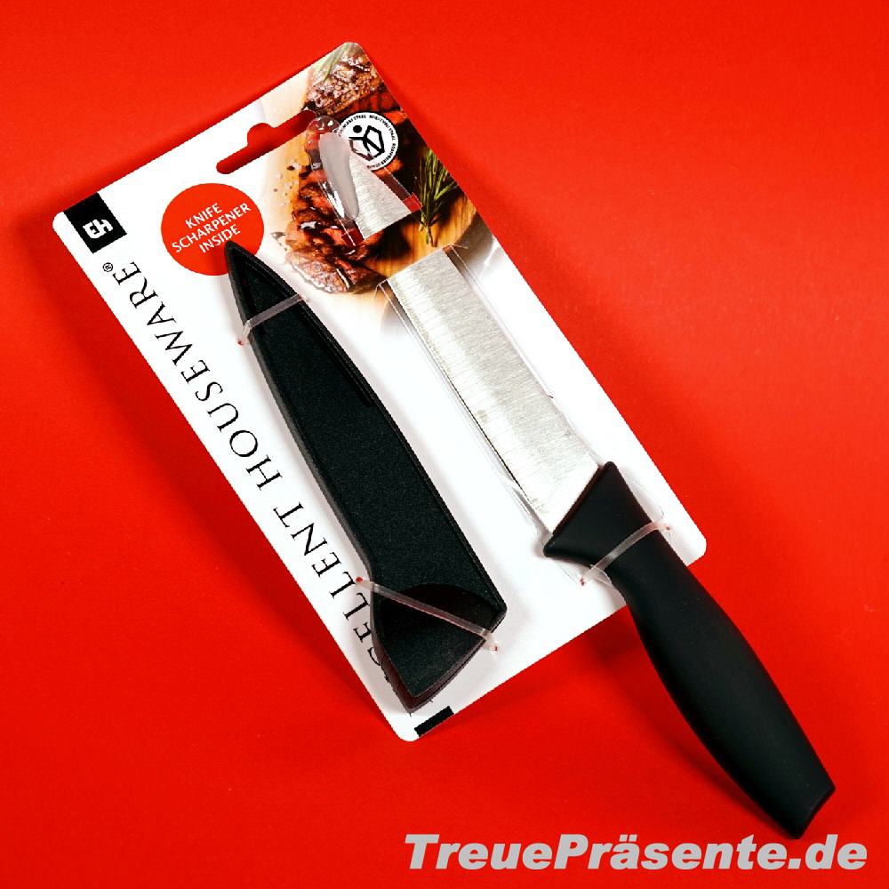 K&uuml;chenmesser mit Schleif-H&uuml;lle