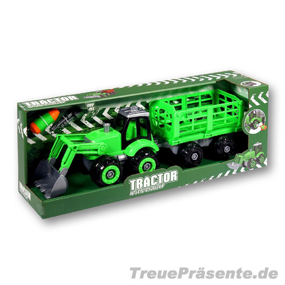Traktor mit Anh&auml;nger