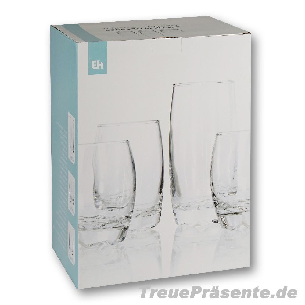 Gl&auml;ser-Set 18teilig