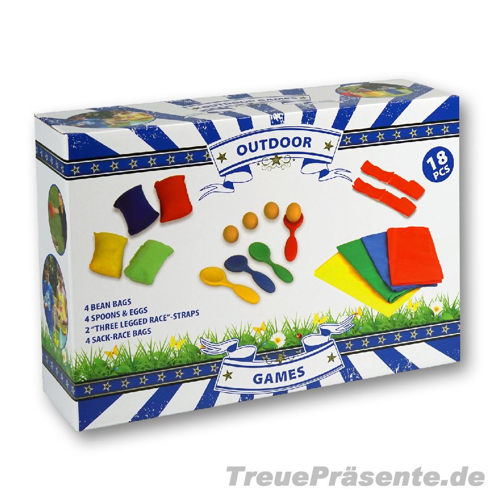 Garten-Spiele 18teilig