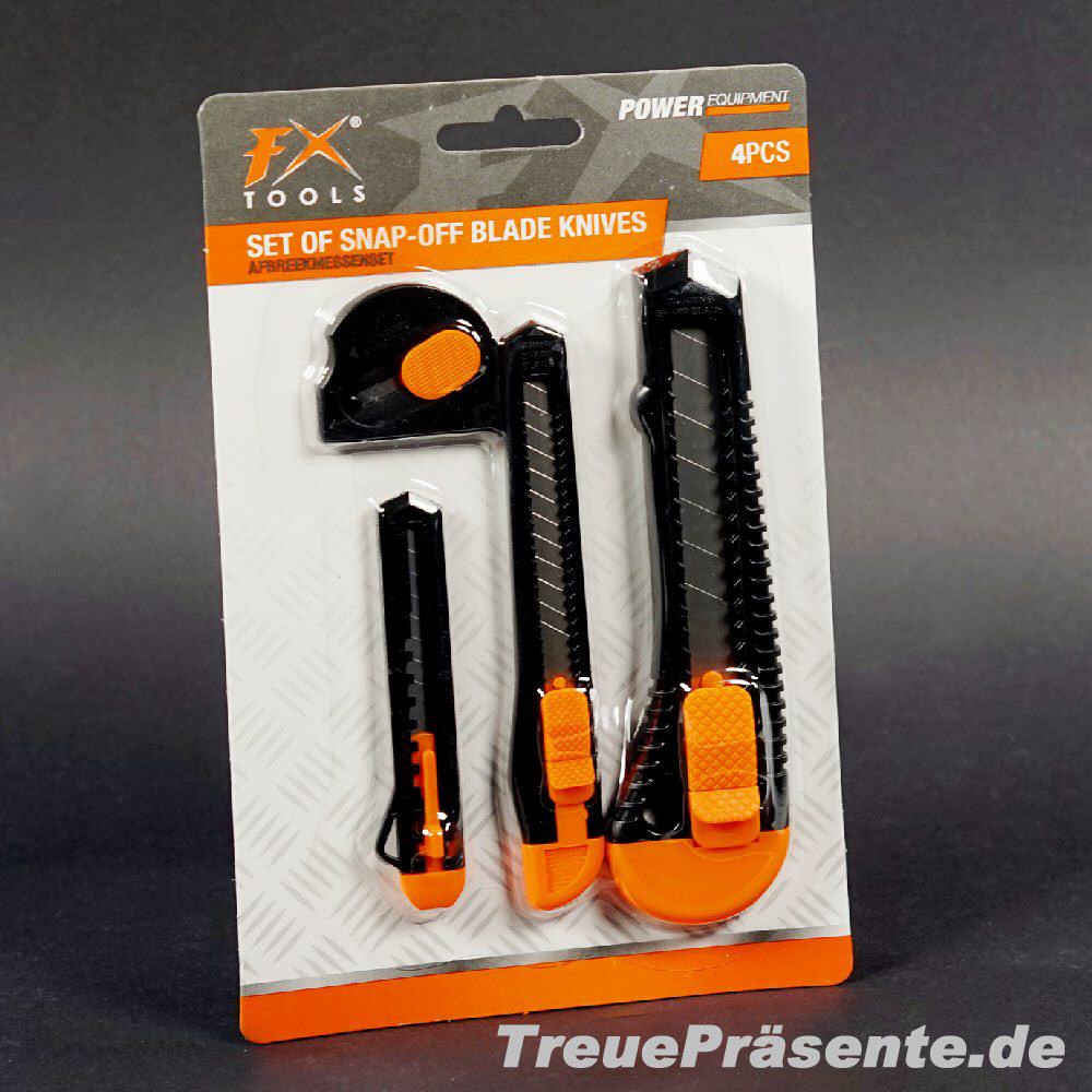 4er-Set Cuttermesser