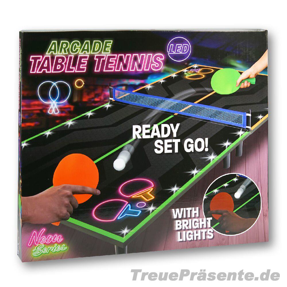 Mini-Tischtennisplatte mit Beleuchtung