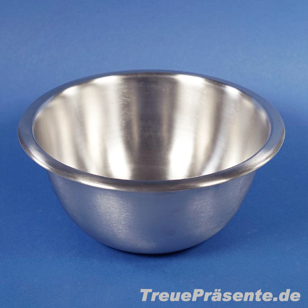 Edelstahl R&uuml;hrsch&uuml;ssel 24 cm