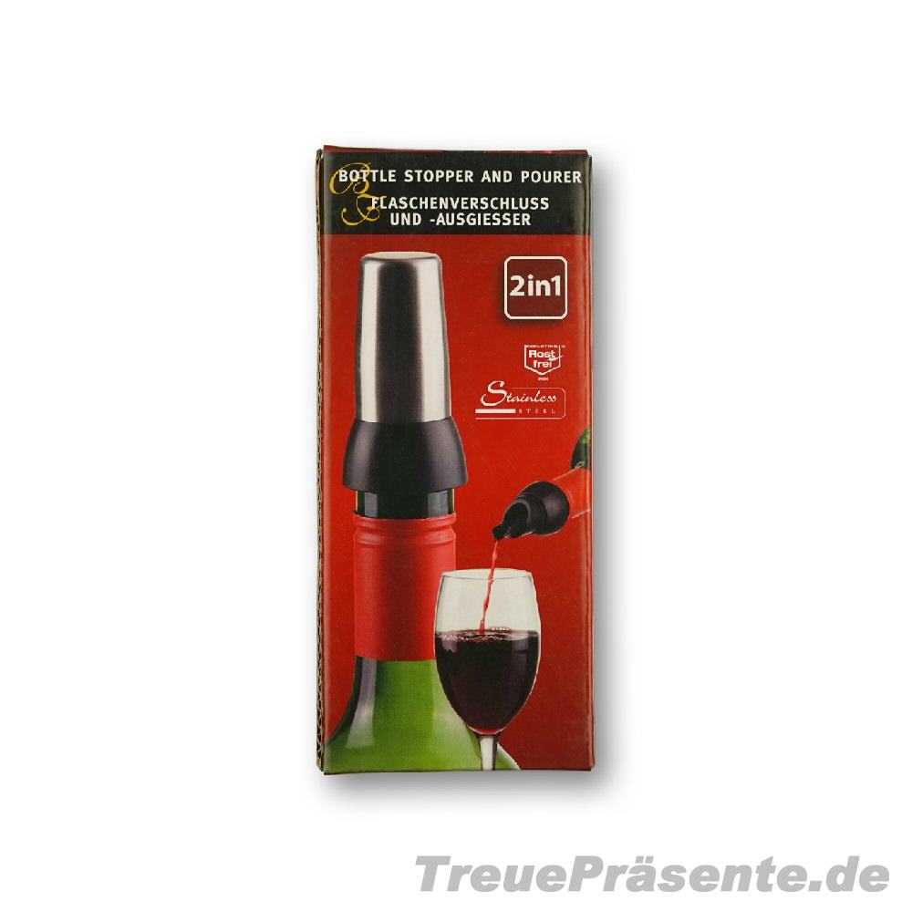 Flaschenverschluss mit Ausgie&szlig;er