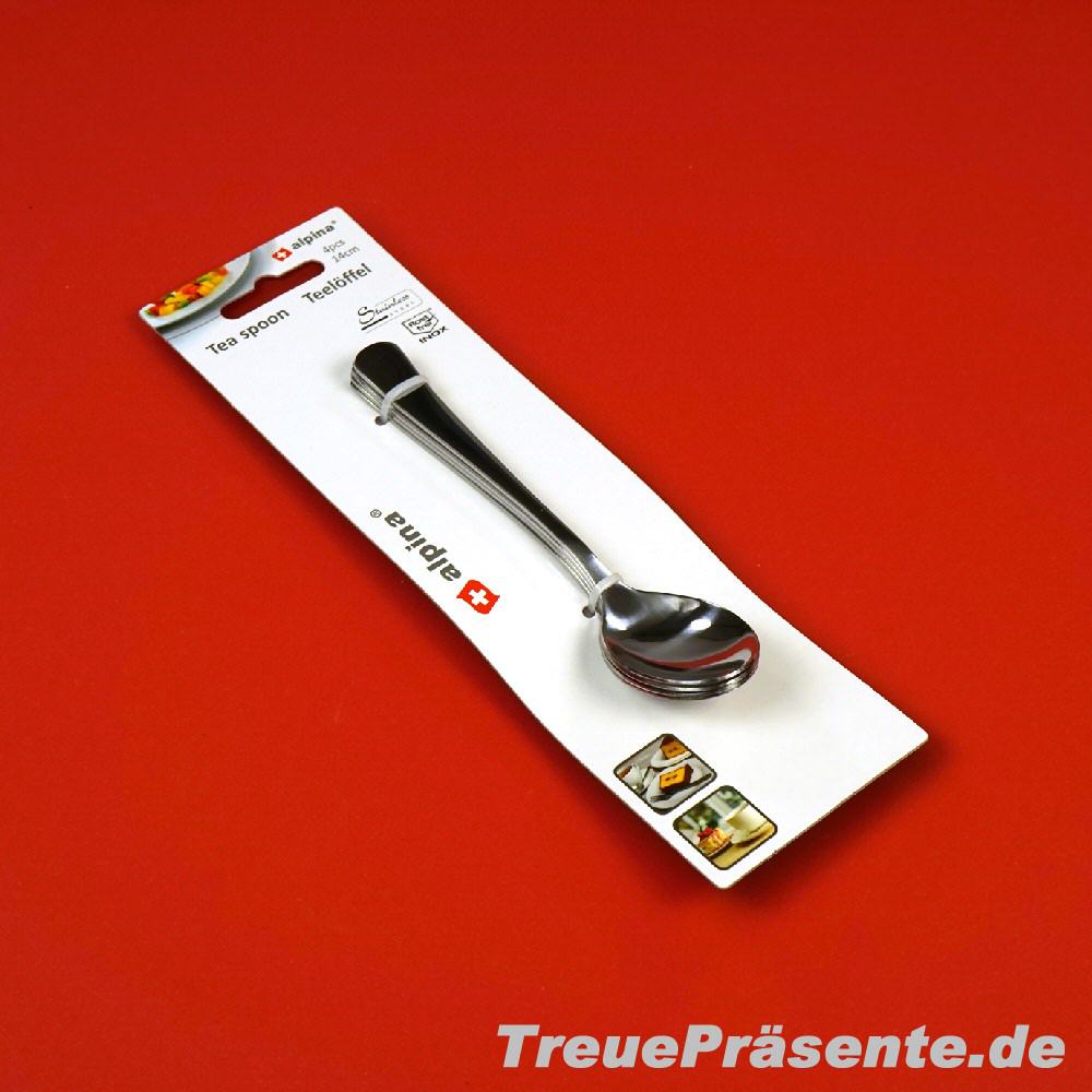 Teel&ouml;ffel aus Edelstahl