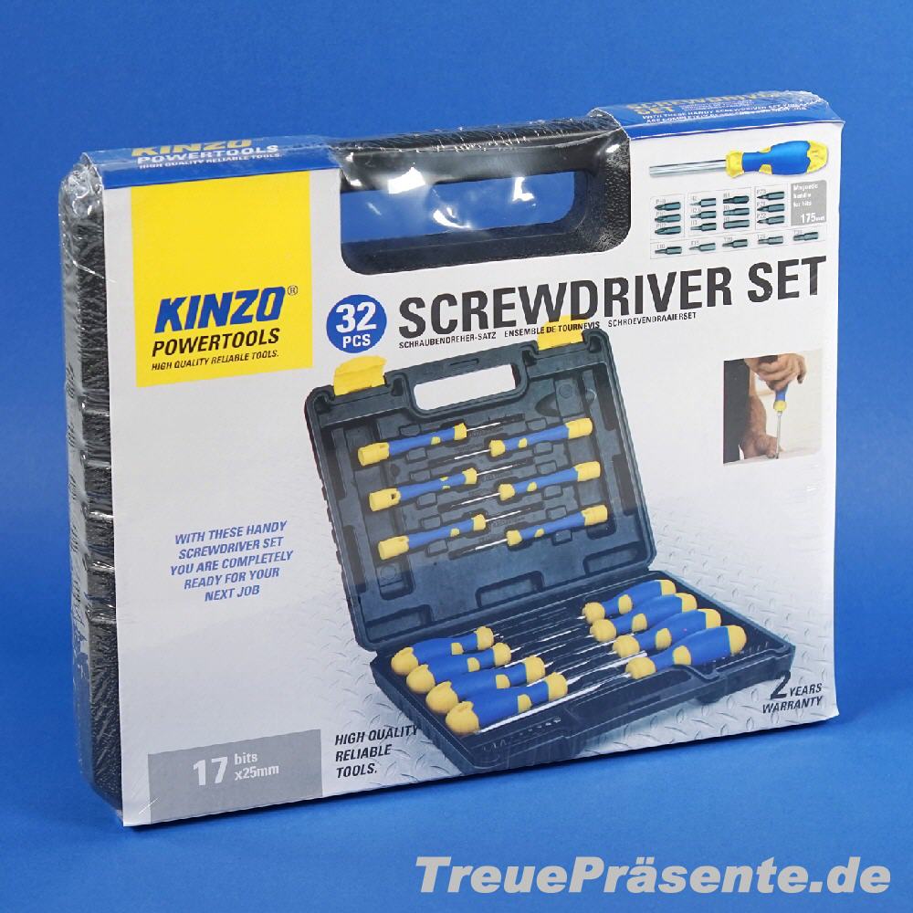 Schraubendreher-Set 32teilig im Koffer