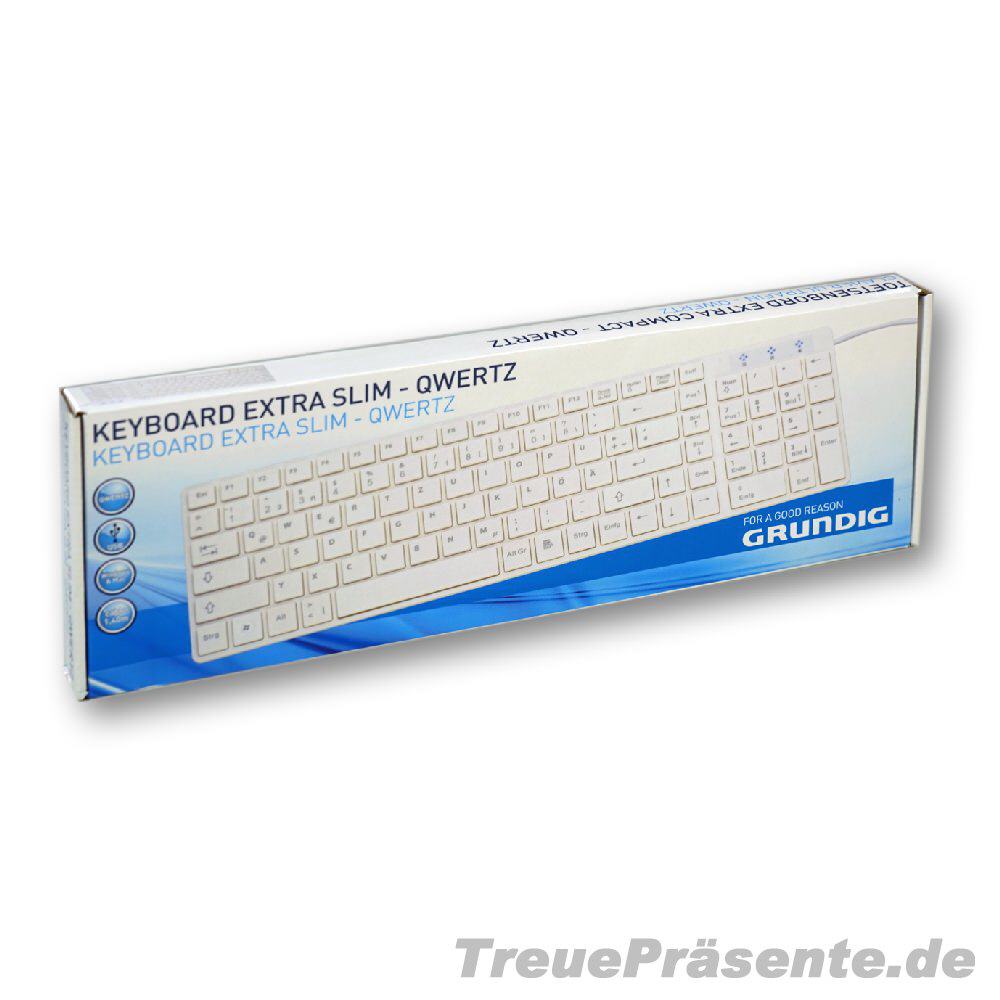 PC Keyboard/Tastatur extraflach