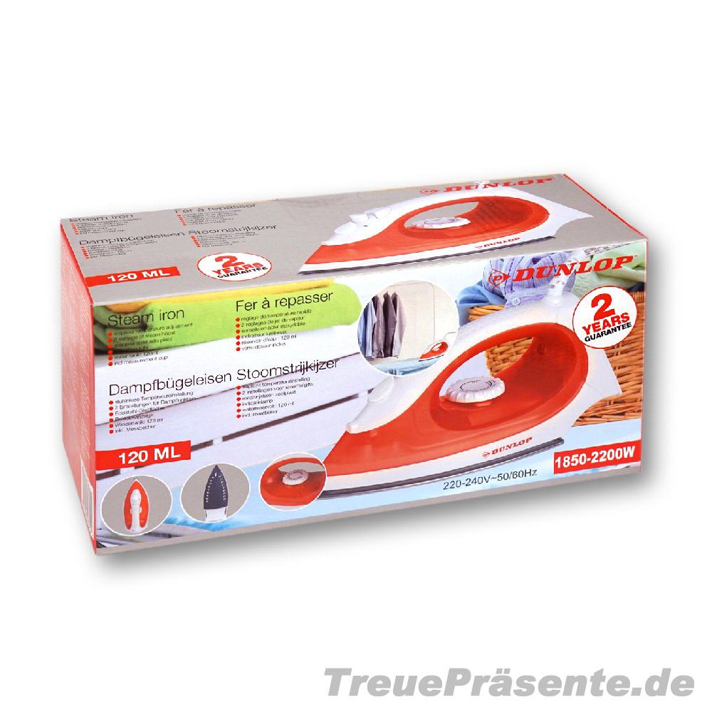 Buntes Dampfb&uuml;geleisen