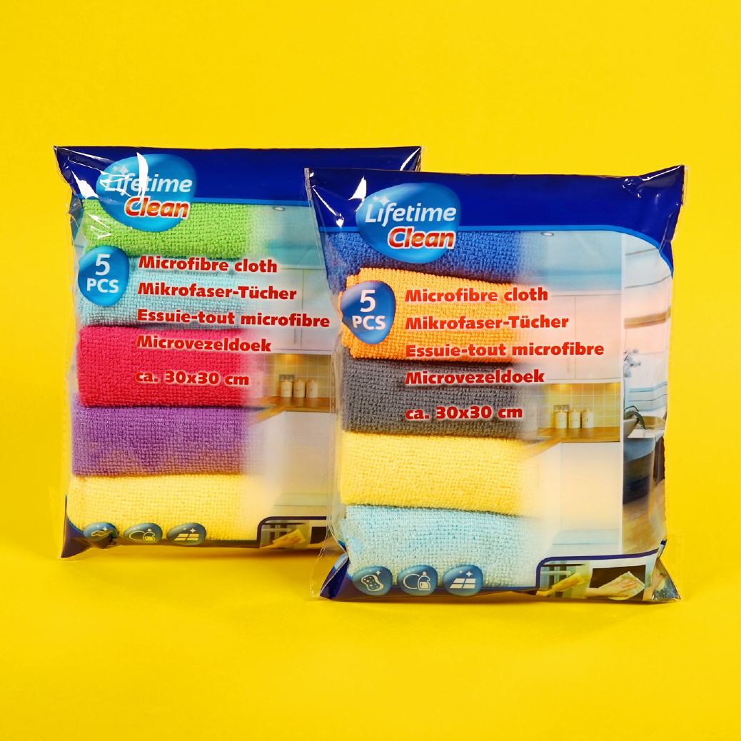 5er-Pack Mikrofasert&uuml;cher