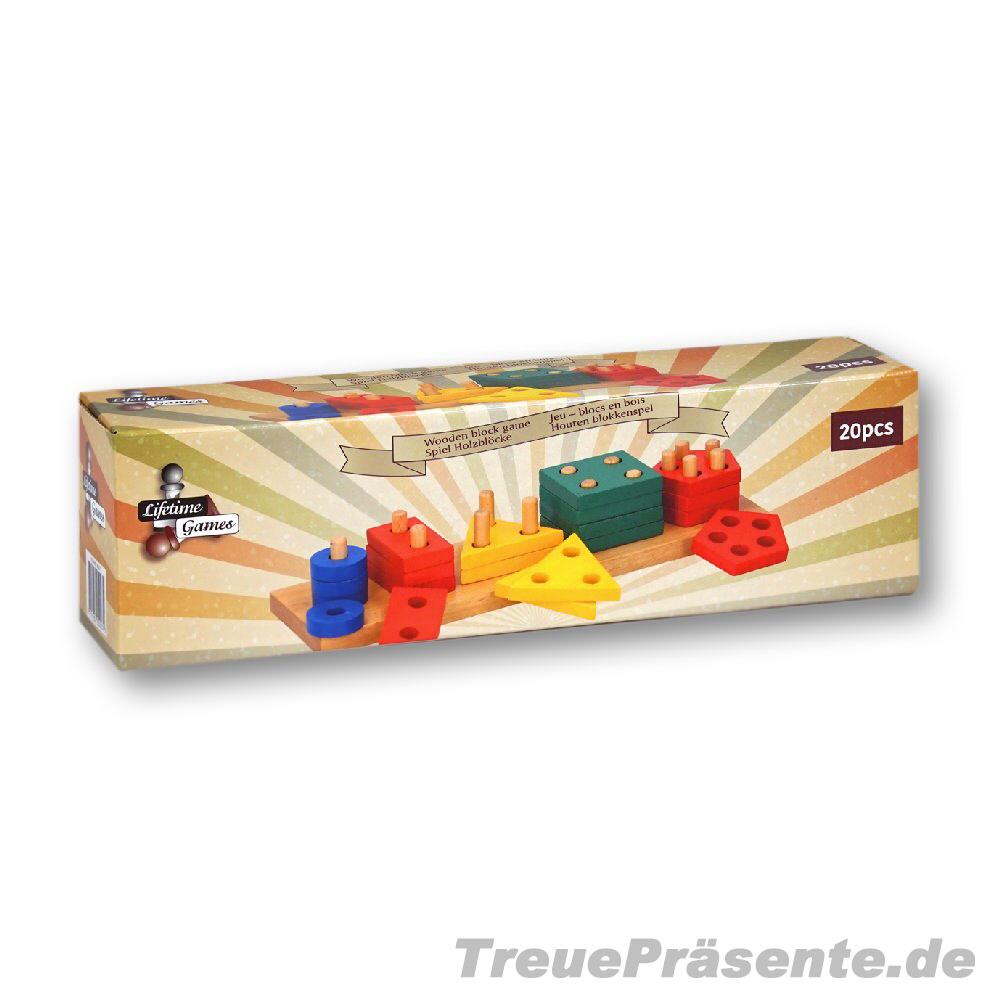 Holzkl&ouml;tze Spielset