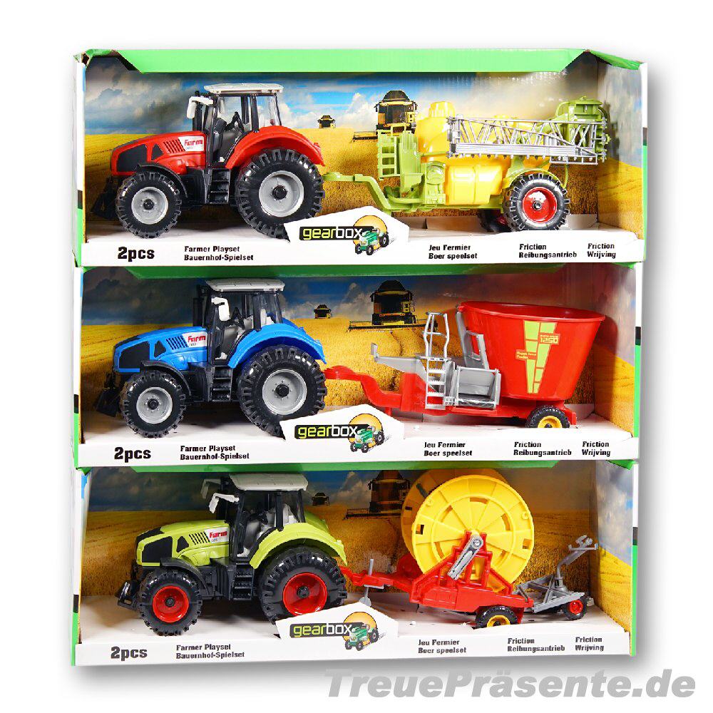 Traktor mit Anh&auml;nger