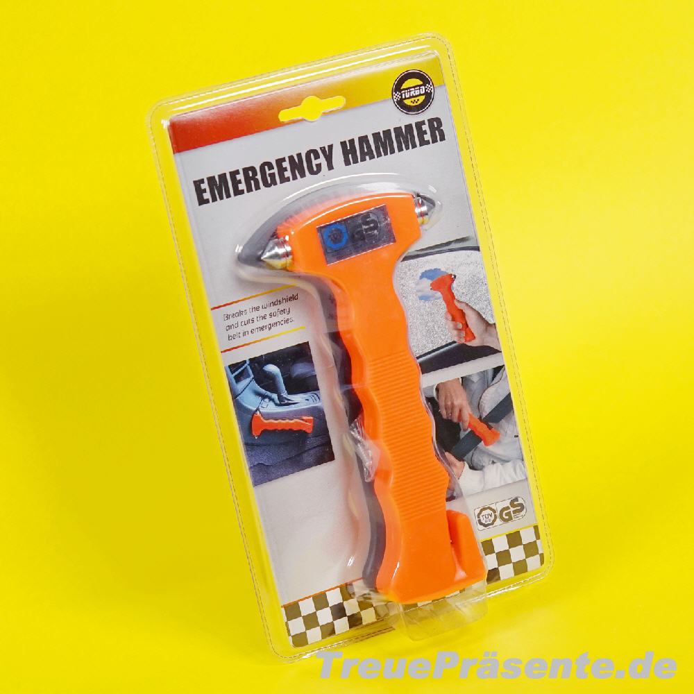 Nothammer mit Gurtschneider