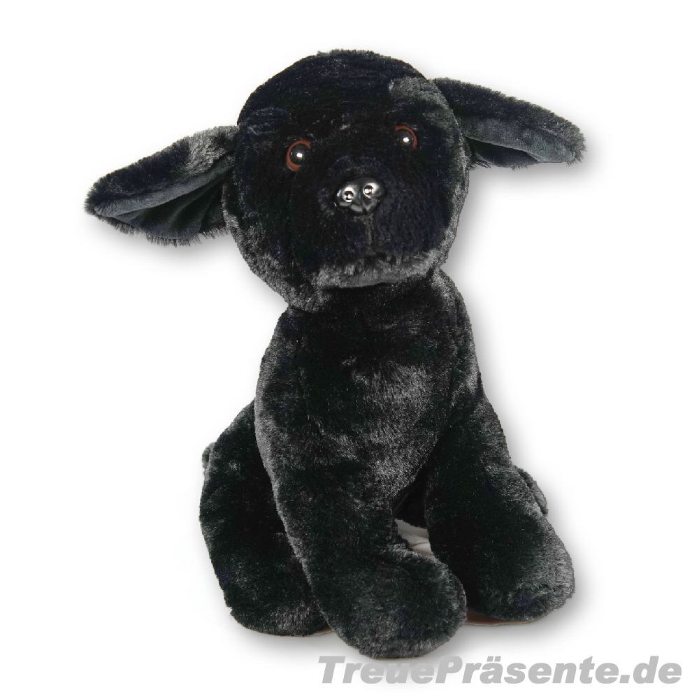 Pl&uuml;sch-Hund schwarz