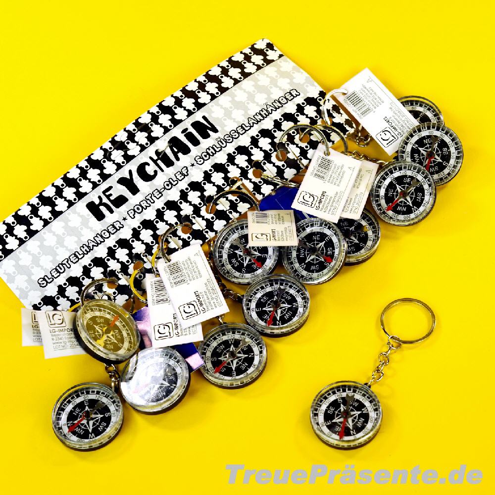Schl&uuml;sselanh&auml;nger Kompass