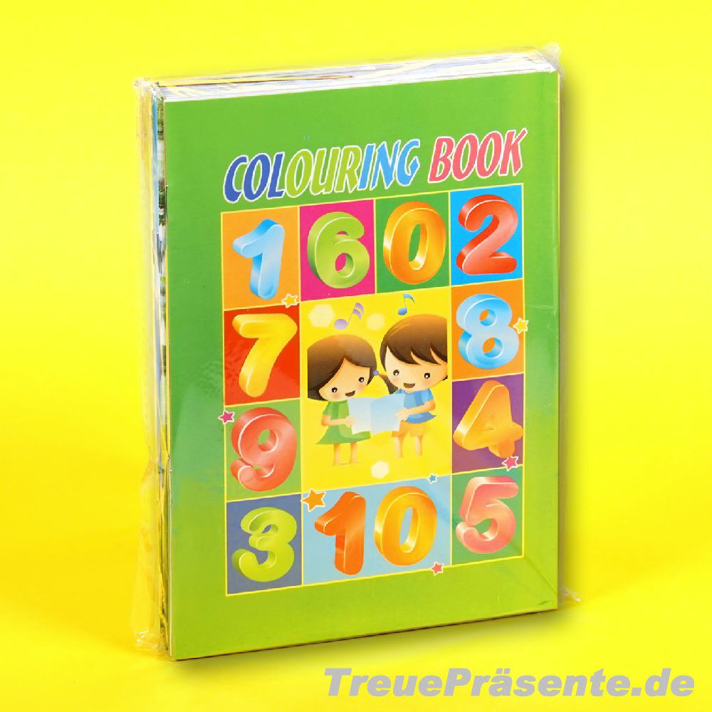 Malbuch mit Stickern