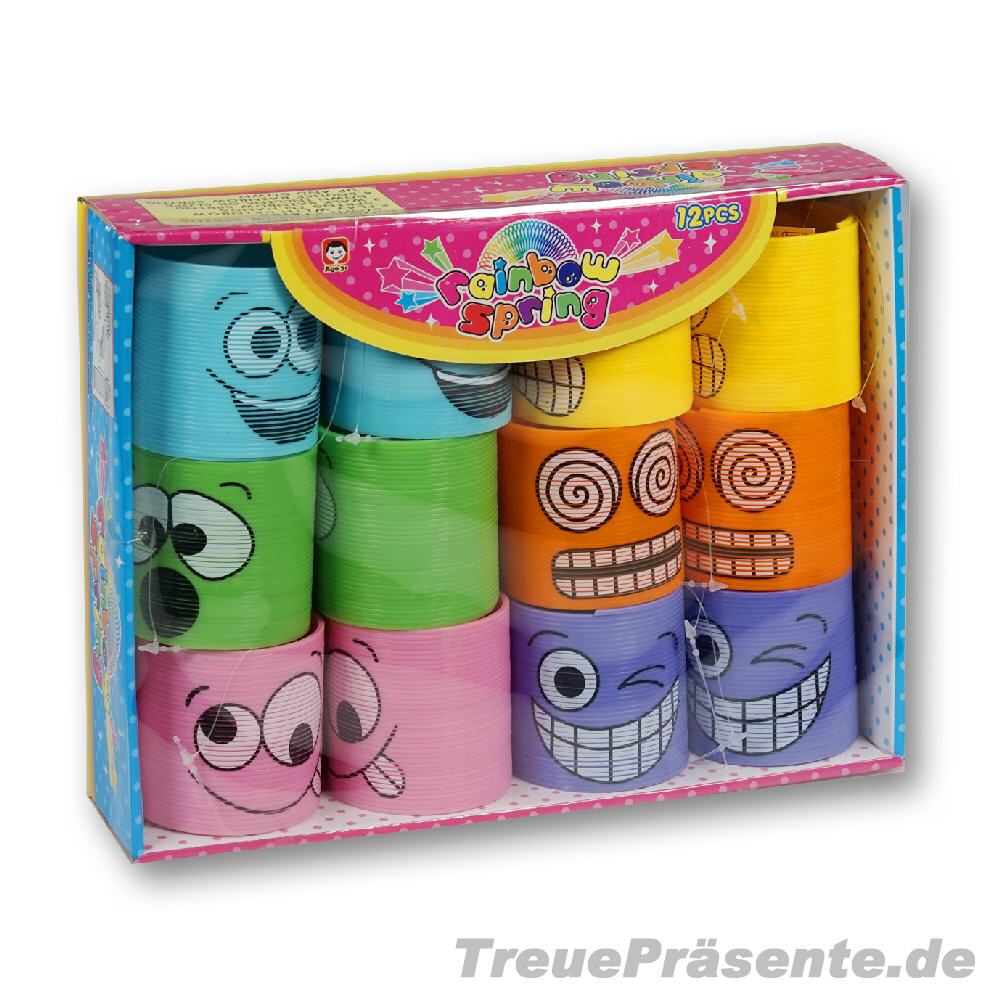 Treppenl&auml;ufer Spirale Lachgesichter