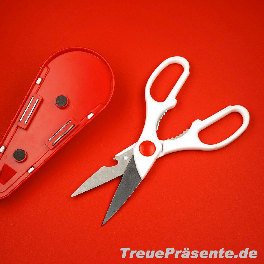 K&uuml;chenschere mit Magnethalterung