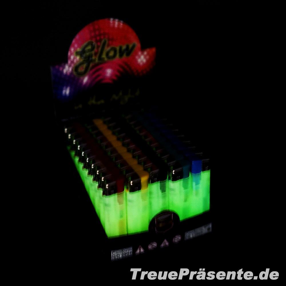 Leuchtende Feuerzeuge