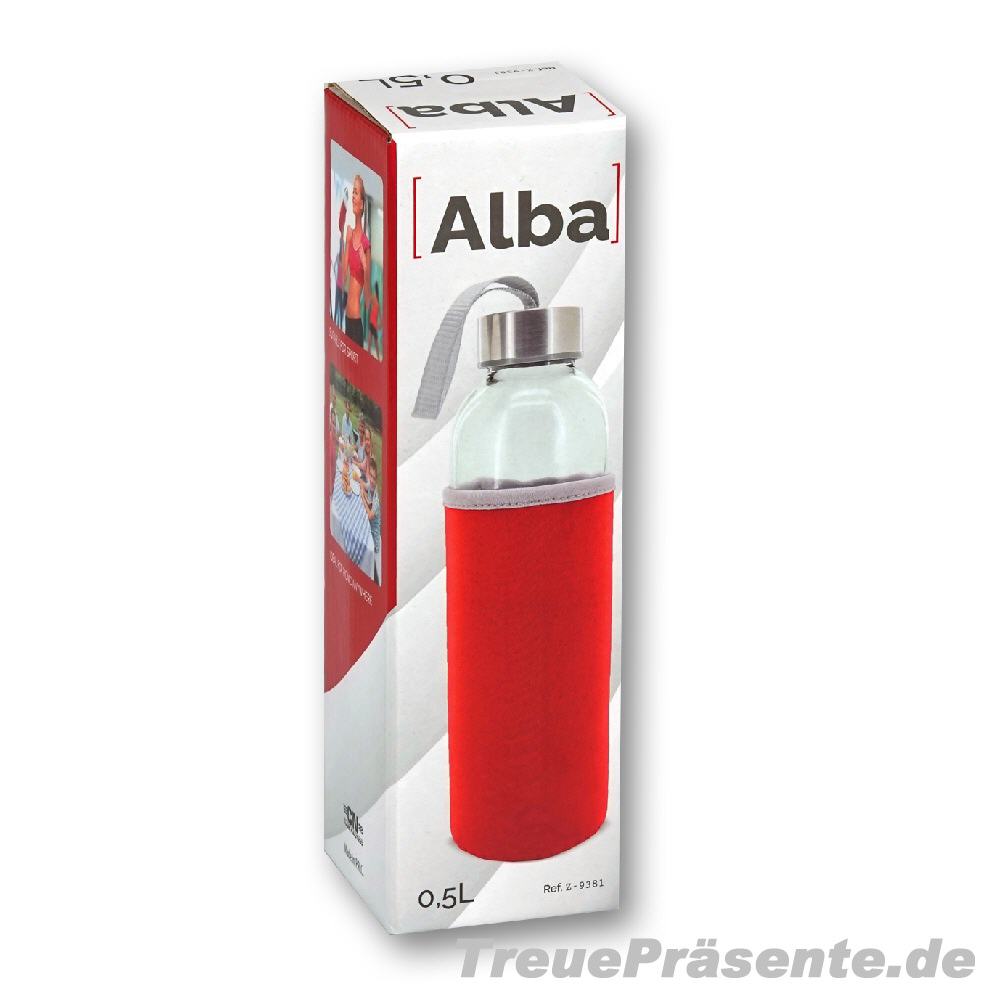 Trinkflasche mit &Uuml;berzug