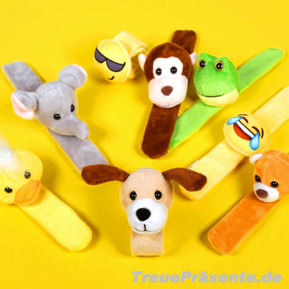 Schnapparmband Pl&uuml;schtiere