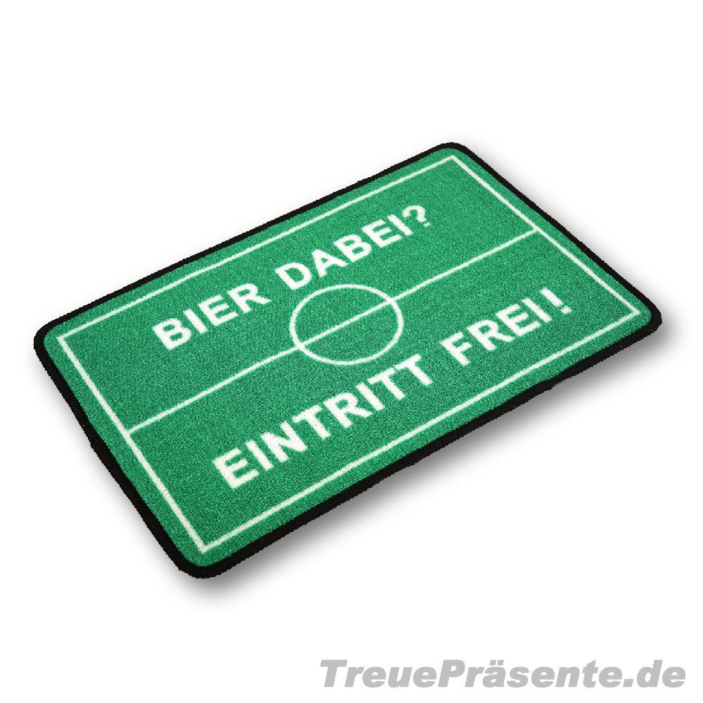 Fu&szlig;matte Bier dabei - Eintritt frei