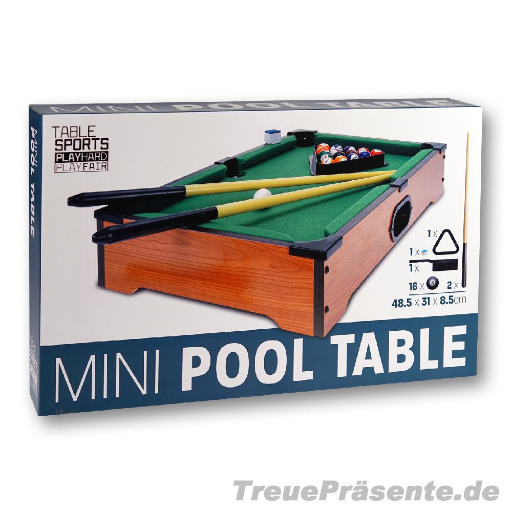 Poll-Billard-Tisch Set