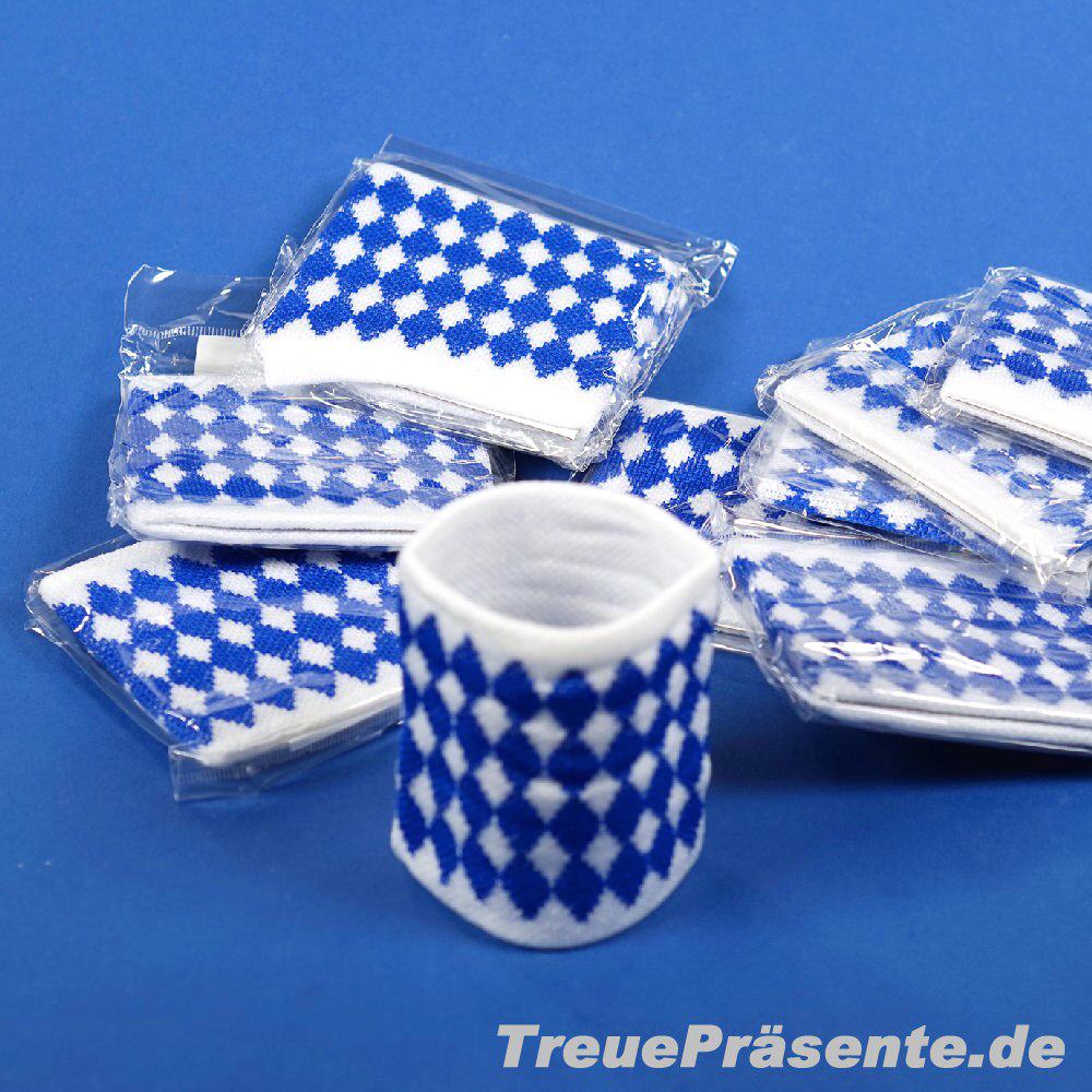 Schweissband Bayernrauten weiss-blau