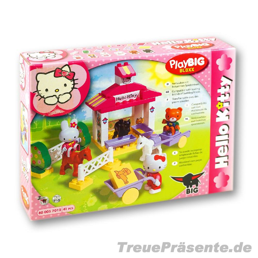 TreuePr&auml;sent Hello Kitty Pferdestall