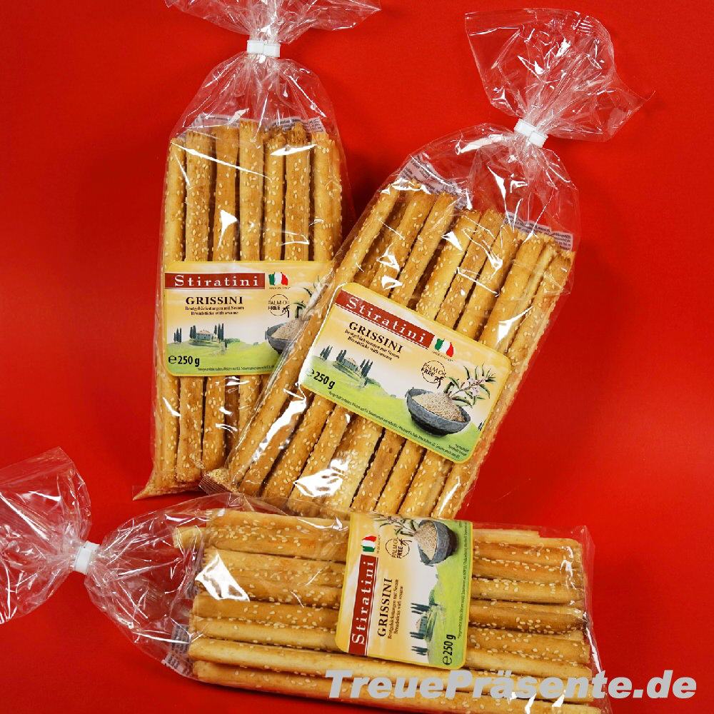 Grissini Brotgeb&auml;ck-Stangen Sesam