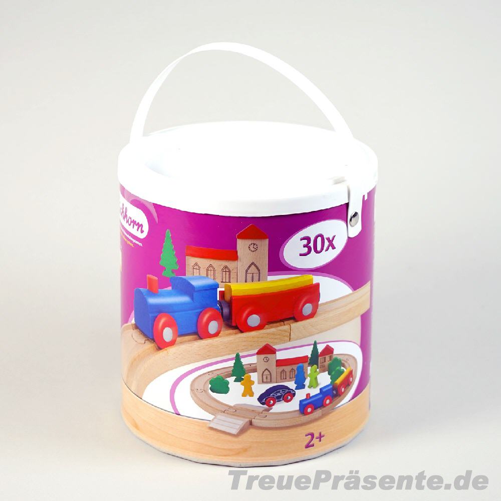 TreuePr&auml;sent Holzbahn